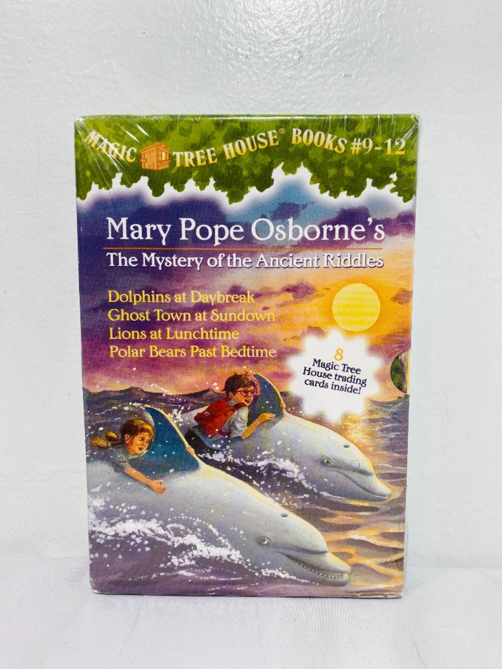 NEW Magic Tree House Books #9-12, Mary Pope Osborne - New In Sealed Slipcase